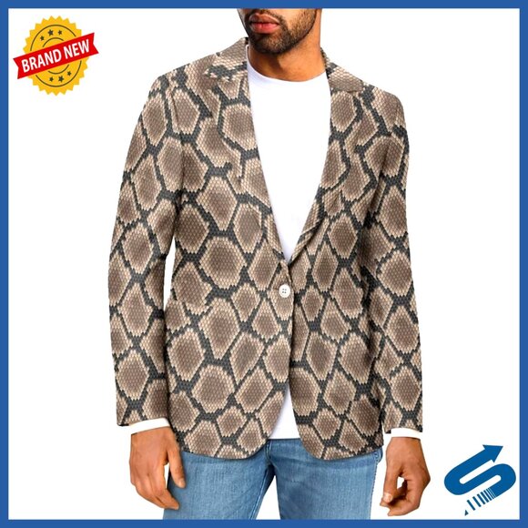 Men's Slim Fit Casual Blazer Lightweight Sport Coat Business Jacket